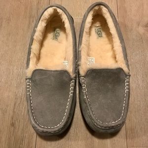 UGG GREY SLIPPERS